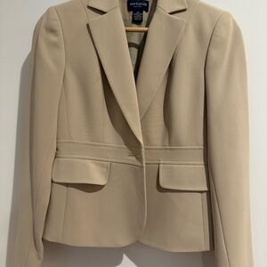 Ann Taylor Classic Beige Blazer